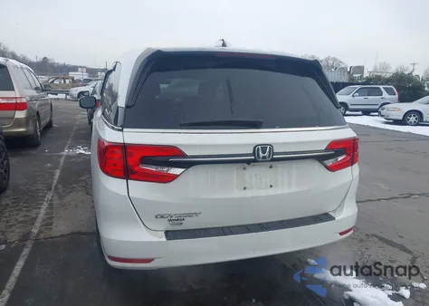 2022 Honda Odyssey Ex-L from USA, damaged, VIN 5FNRL6H79NB043652